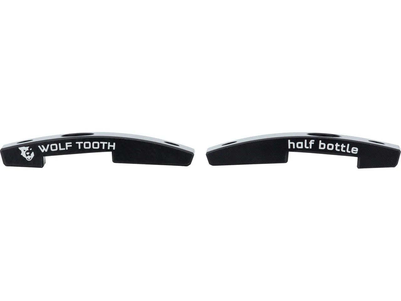 Wolf Tooth B-RAD Half Bottle Adapter Flaschenhalter-Halterung, Schwarz, one_size Wolf Tooth B-RAD Half Bottle Adapter Flaschenhalter-Halterung, Schwarz, one_size