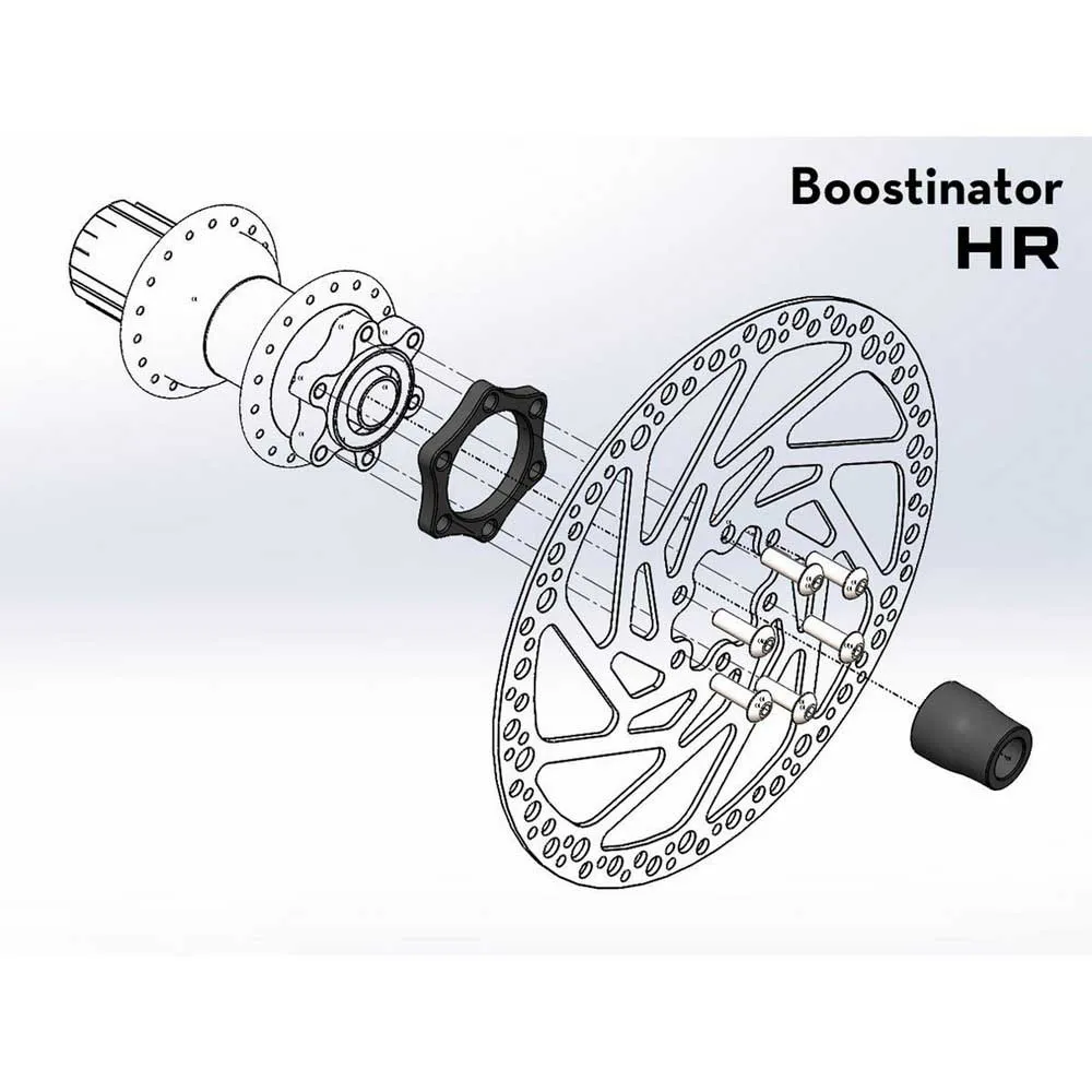 Wolf Tooth Boostinator Df3 Dt Swiss 350/370 Vorderradnaben-umbausatz Wolf Tooth Boostinator Df3 Dt Swiss 350/370 Vorderradnaben-umbausatz