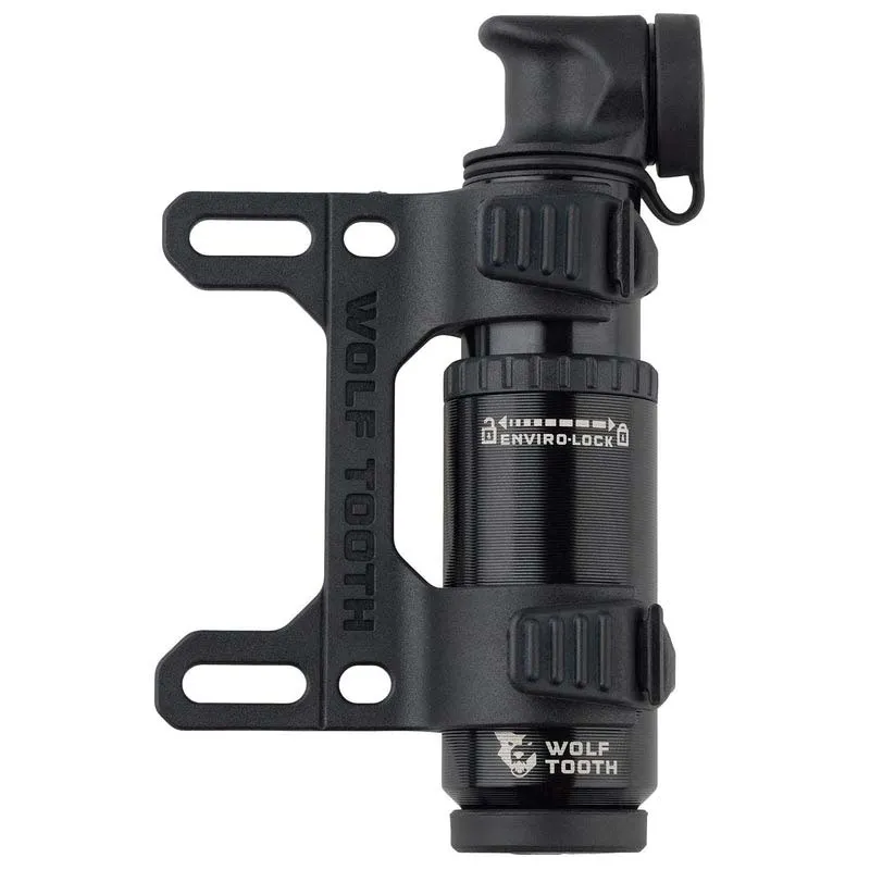 Wolf Tooth Encase 30cc Tubeless Tool Mini-pumpe, Black, One Size Wolf Tooth Encase 30cc Tubeless Tool Mini-pumpe, Black, One Size