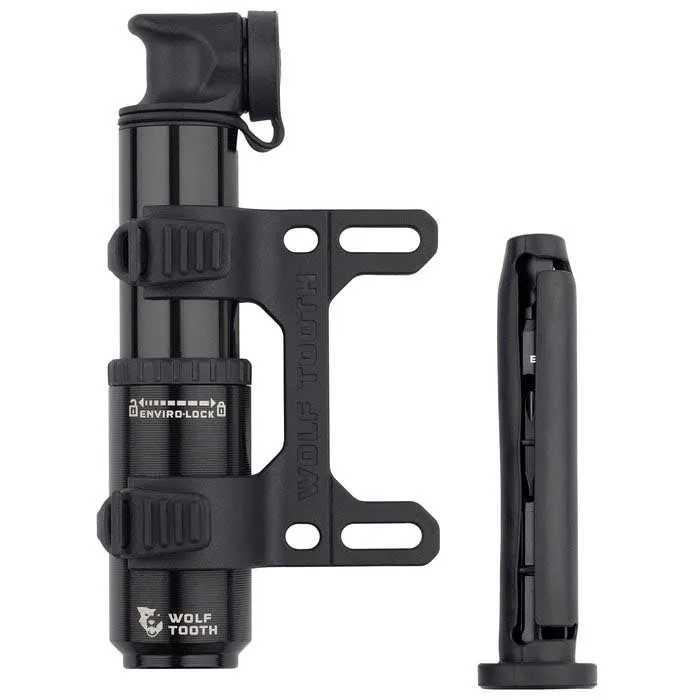 Wolf Tooth Encase 40cc Mini-pumpe, Black, 70psi Wolf Tooth Encase 40cc Mini-pumpe, Black, 70psi