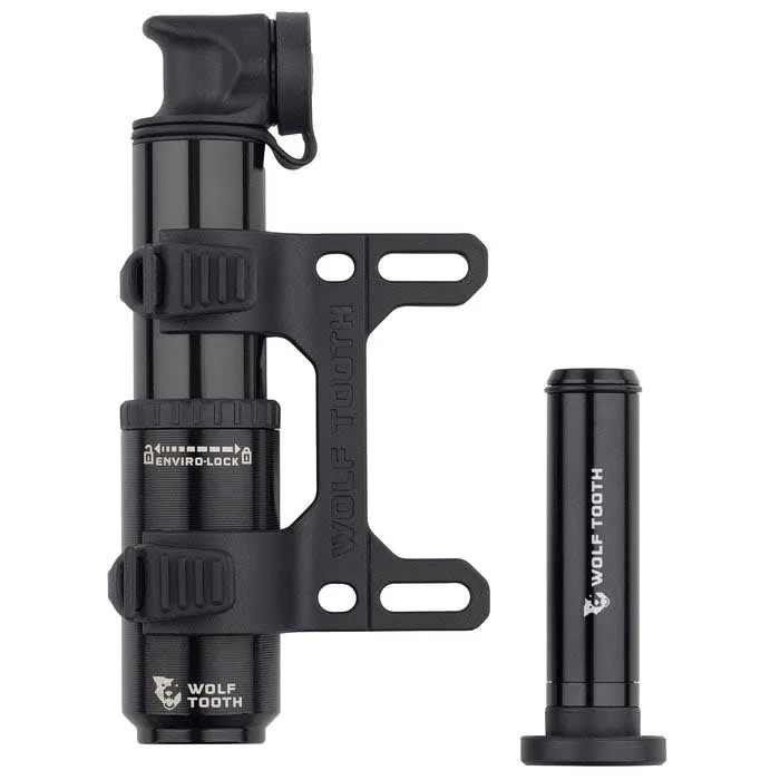 Wolf Tooth Encase 40cc Mini-pumpe, Black, 70psi Wolf Tooth Encase 40cc Mini-pumpe, Black, 70psi