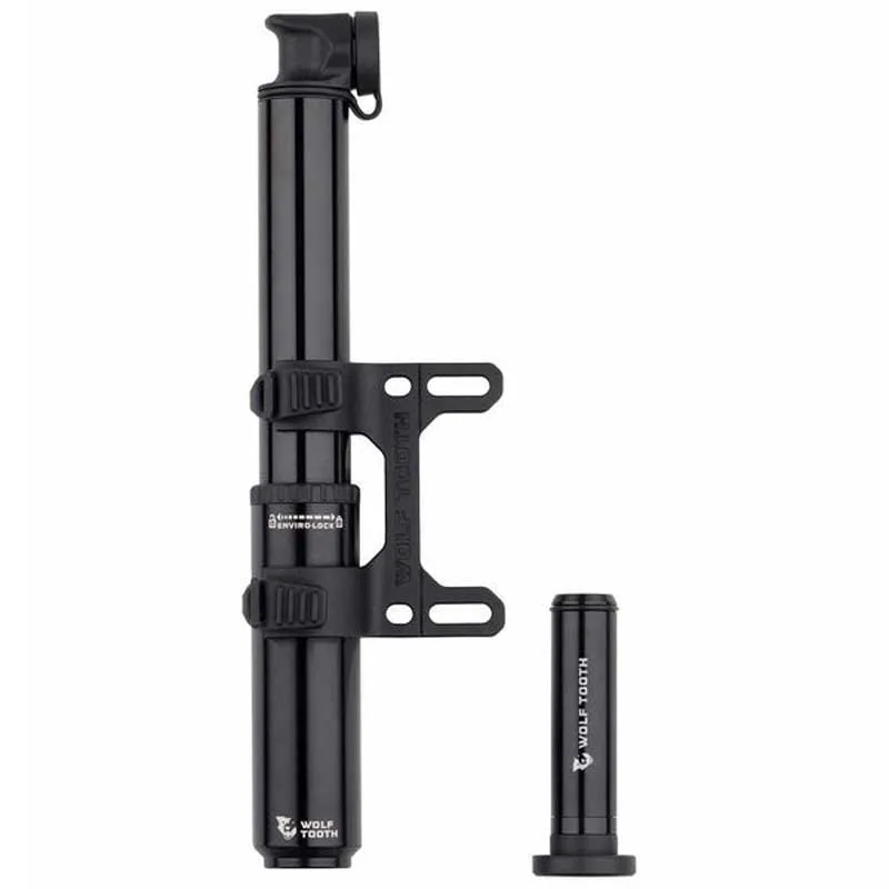 Wolf Tooth Encase 85cc Mini-pumpe, Black, 70psi Wolf Tooth Encase 85cc Mini-pumpe, Black, 70psi