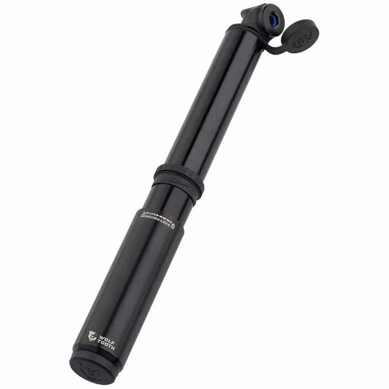 Wolf Tooth Encase 85cc Mini-pumpe, Black, 70psi Wolf Tooth Encase 85cc Mini-pumpe, Black, 70psi