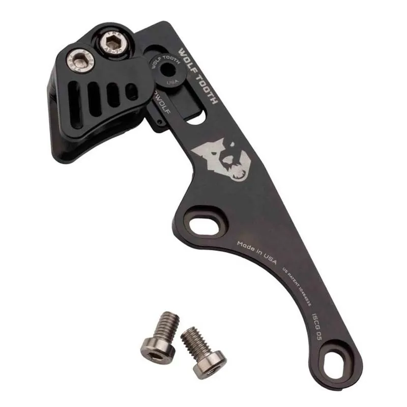 Wolf Tooth Gnarwolf Iscg05 Rev2 Kettenführung, Black, One Size Wolf Tooth Gnarwolf Iscg05 Rev2 Kettenführung, Black, One Size