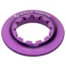 Wolf Tooth Internal Spline Cl Bremsscheiben-sicherungsring, Ultraviolet purple, One Size
