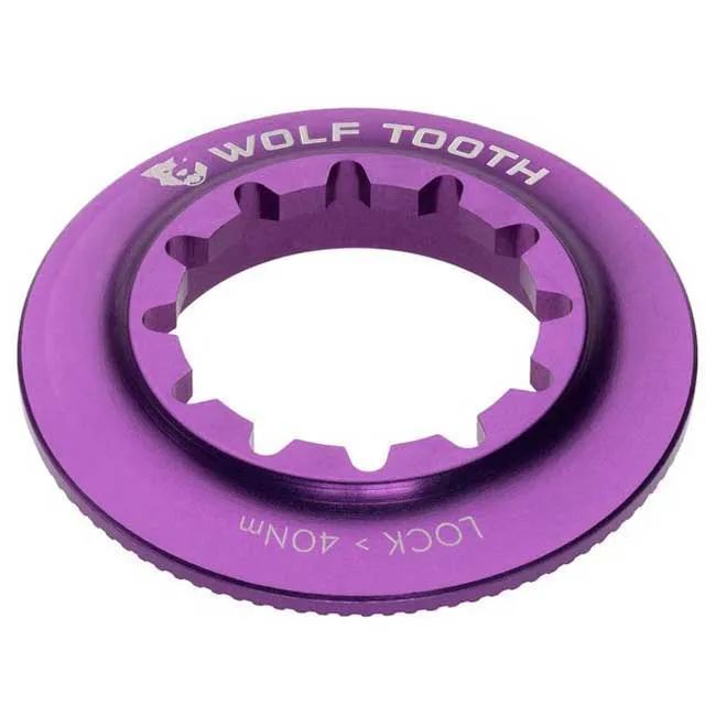 Wolf Tooth Internal Spline Cl Bremsscheiben-sicherungsring, Ultraviolet purple, One Size Wolf Tooth Internal Spline Cl Bremsscheiben-sicherungsring, Ultraviolet purple, One Size