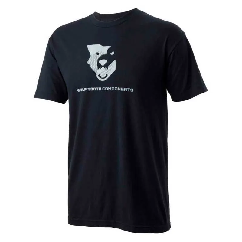 Wolf Tooth Logo Kurzarm-t-shirt, Black, XL Wolf Tooth Logo Kurzarm-t-shirt, Black, XL