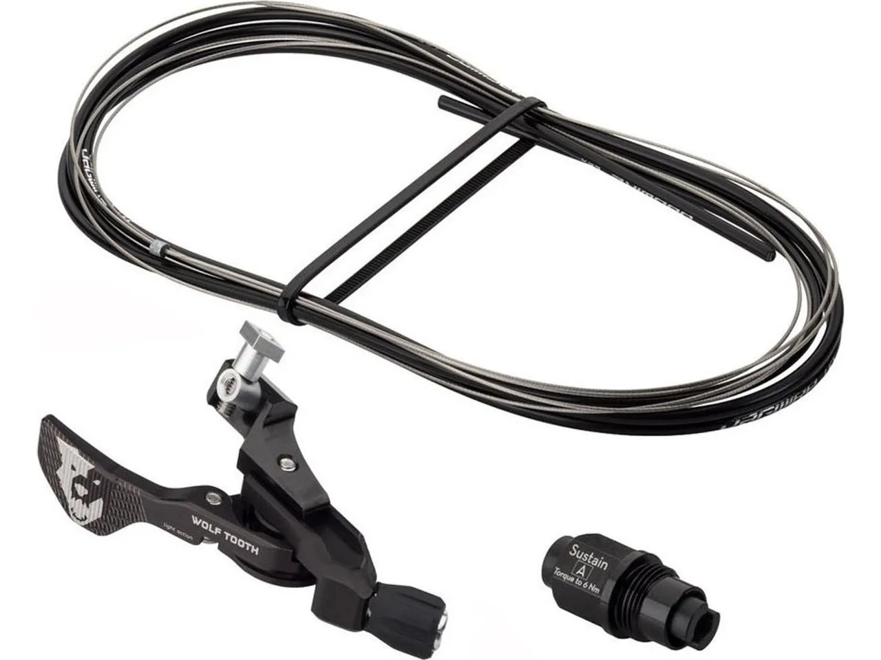 Wolf Tooth ReMote Sustain Remotehebel für RockShox Reverb Stealth A2, Black, Magura MT Wolf Tooth ReMote Sustain Remotehebel für RockShox Reverb Stealth A2, Black, Magura MT