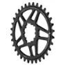 Wolf Tooth St Sram Boost Ovales Kettenblatt, Black, 30t
