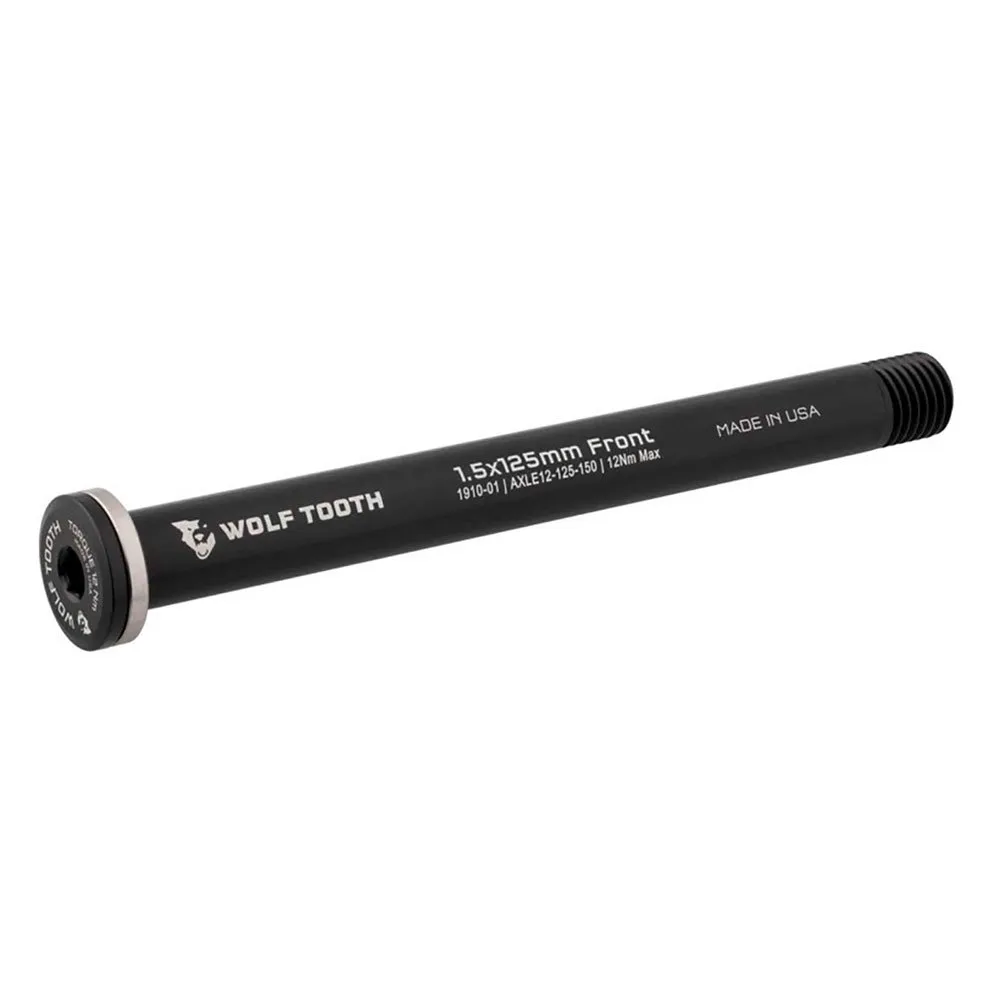 Wolf Tooth Steckachse, Black, 1.75 x 122mm Wolf Tooth Steckachse, Black, 1.75 x 122mm