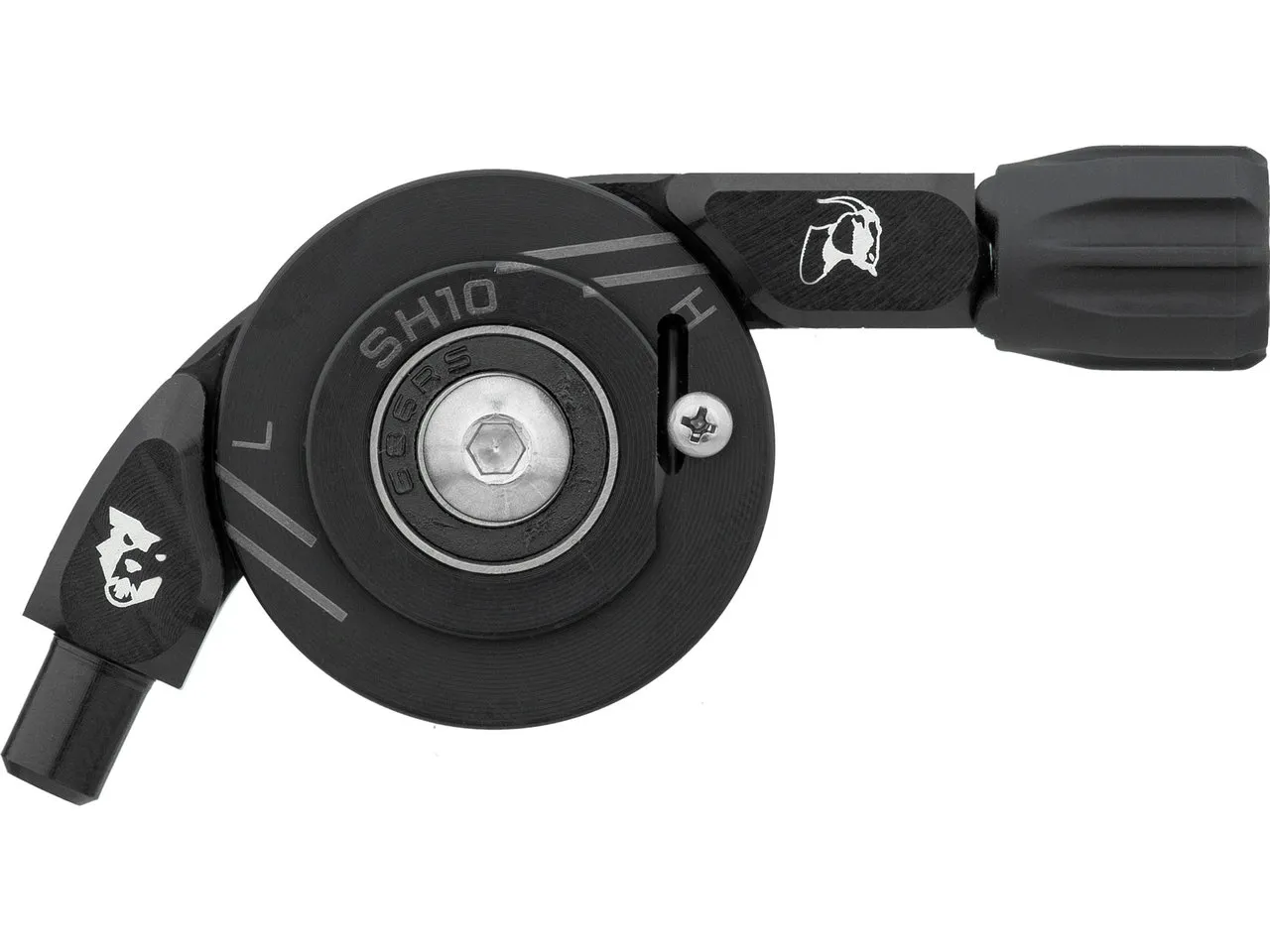 Wolf Tooth Tanpan Shimano 10-fach Inline Schaltungskonverter, Schwarz, one_size Wolf Tooth Tanpan Shimano 10-fach Inline Schaltungskonverter, Schwarz, one_size