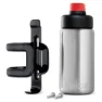 Woom Glug Stainless Steel Trinkflasche 500ml, Silver / black, One Size