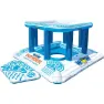 Wow Stuff Parthenon Canopy Spa Island Aufblasbar, Blue / white, One Size