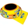 Wow Stuff Schwimmende Hüpfplattform, Yellow, One Size