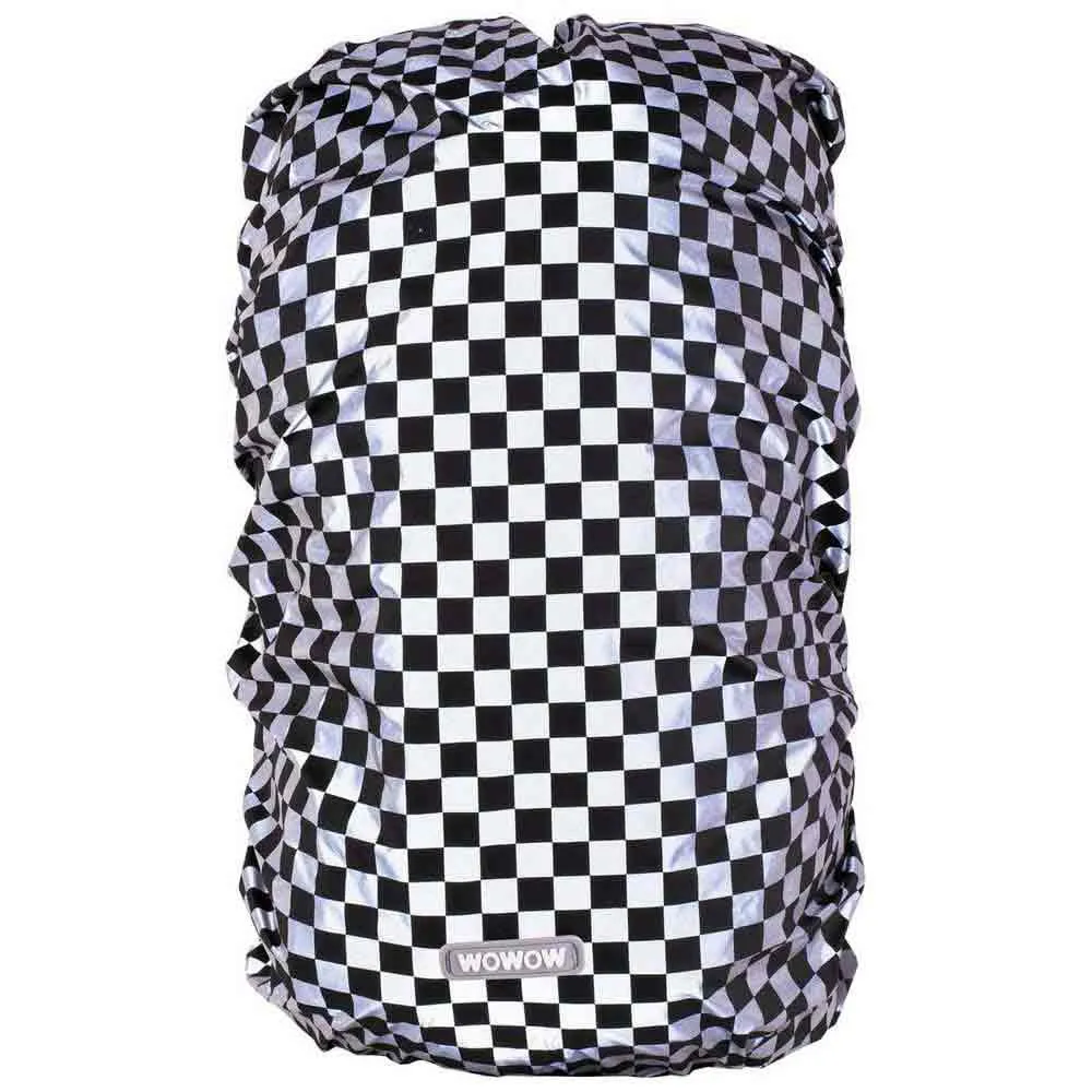 WOWOW Chess Regenschutz 25l, Silver / black, One Size