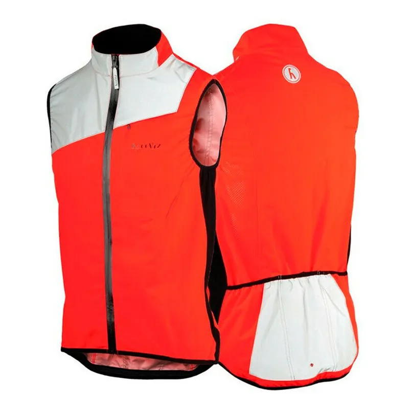 WOWOW Hardknott Weste, White / red