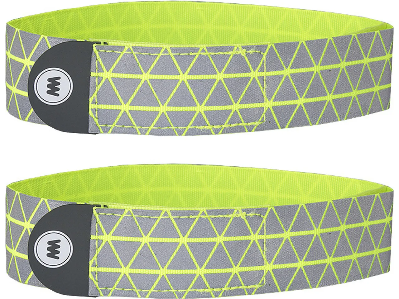 WOWOW Ryu Reflective Hosenband - 2er Set, Gelb