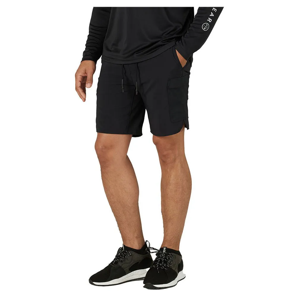 Wrangler Mix Material Kurze Hose, Black Wrangler Mix Material Kurze Hose, Black