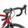 WRC Rush Carbon Disc 105 2x11s Rennrad, Red