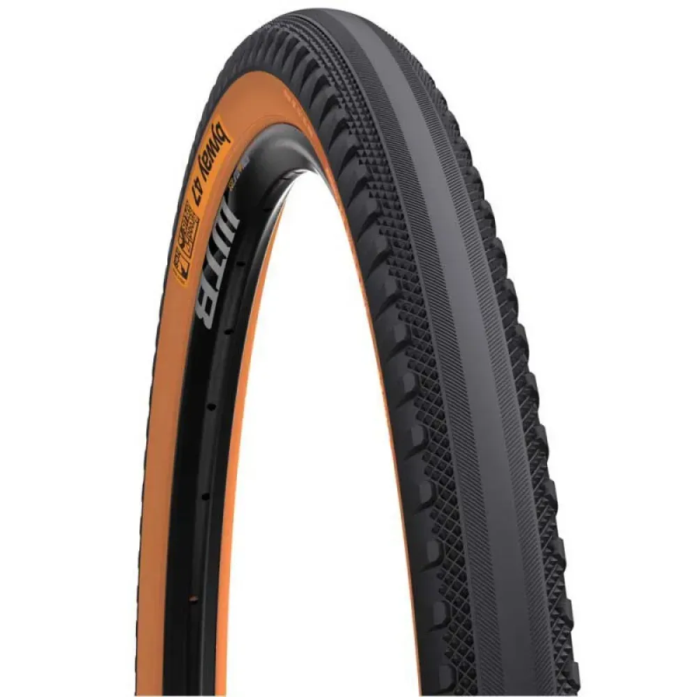 WTB Byway Plus Tcs Tubeless 650b X 47 Gravelreifen Refurbished, Black / brown, 650B x 47 WTB Byway Plus Tcs Tubeless 650b X 47 Gravelreifen Refurbished, Black / brown, 650B x 47