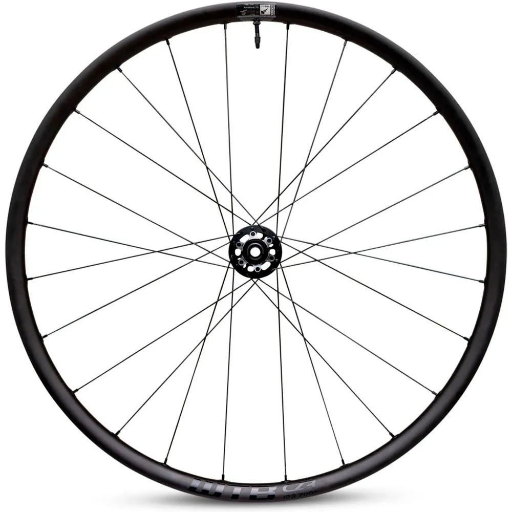 WTB Czr I23 28h 6b Disc Tubeless Gravel-vorderrad, Black, 12 x 100mm WTB Czr I23 28h 6b Disc Tubeless Gravel-vorderrad, Black, 12 x 100mm