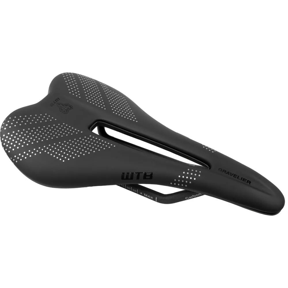 WTB Gravelier Carbon Sattel, Black, 142mm WTB Gravelier Carbon Sattel, Black, 142mm