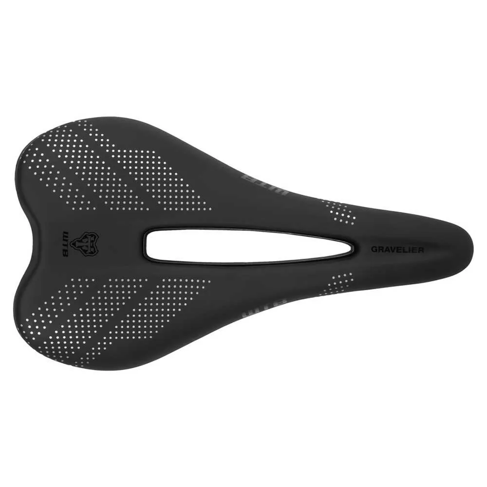 WTB Gravelier Cromoly Sattel, Black, 142mm WTB Gravelier Cromoly Sattel, Black, 142mm