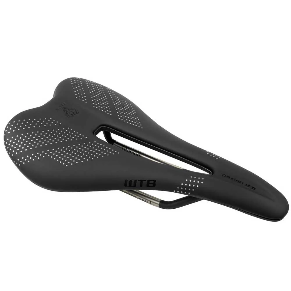 WTB Gravelier Stainless Sattel, Black, 140mm WTB Gravelier Stainless Sattel, Black, 140mm
