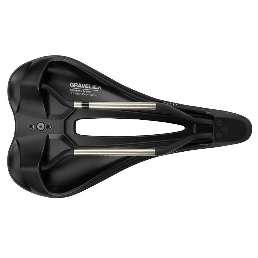 WTB Gravelier Titanium Sattel, Black, 140mm WTB Gravelier Titanium Sattel, Black, 140mm