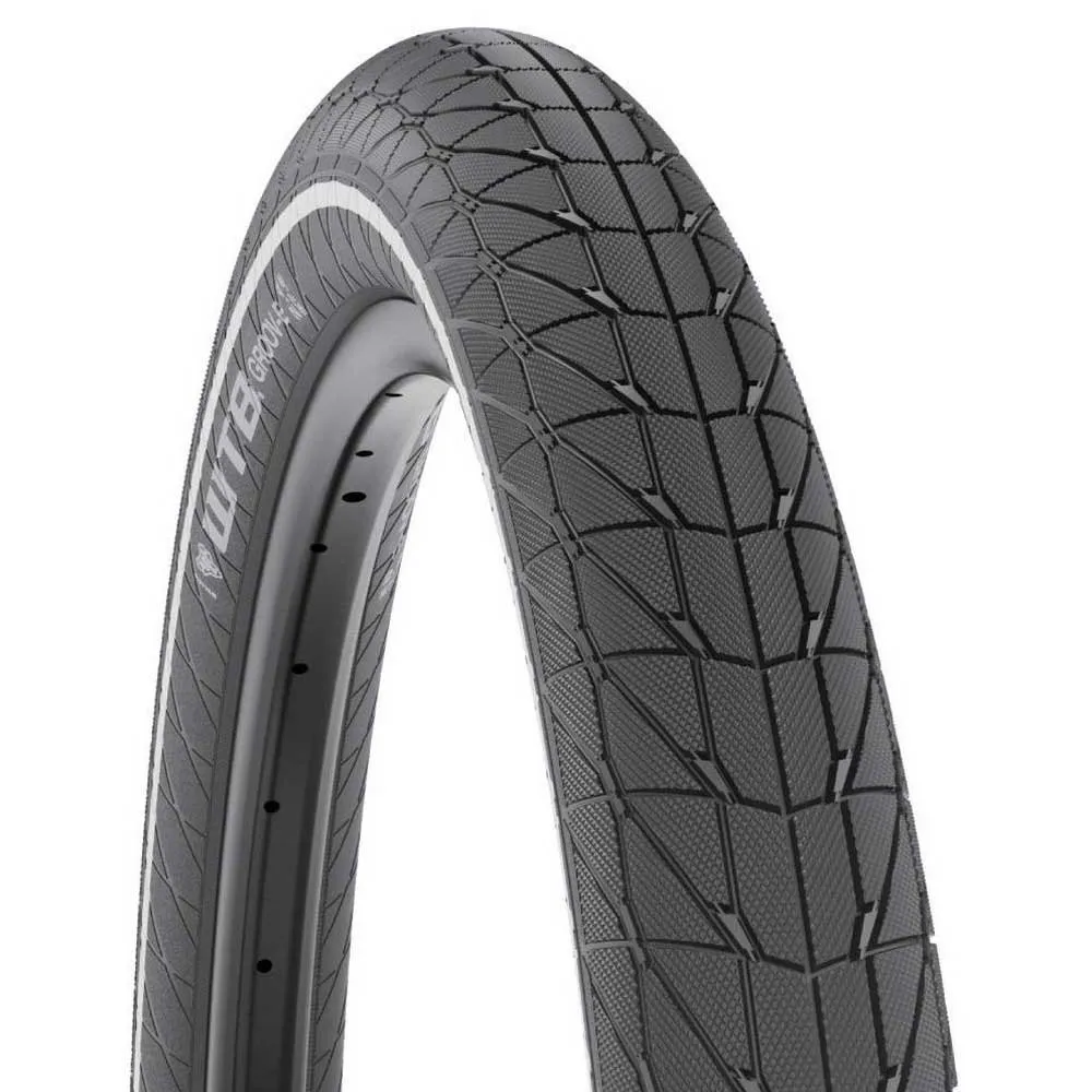WTB Groov-e Comp Reflective 27.5´´ X 2.4 Steifer Urbanreifen, Black, 27.5" x 2.40 WTB Groov-e Comp Reflective 27.5´´ X 2.4 Steifer Urbanreifen, Black, 27.5" x 2.40