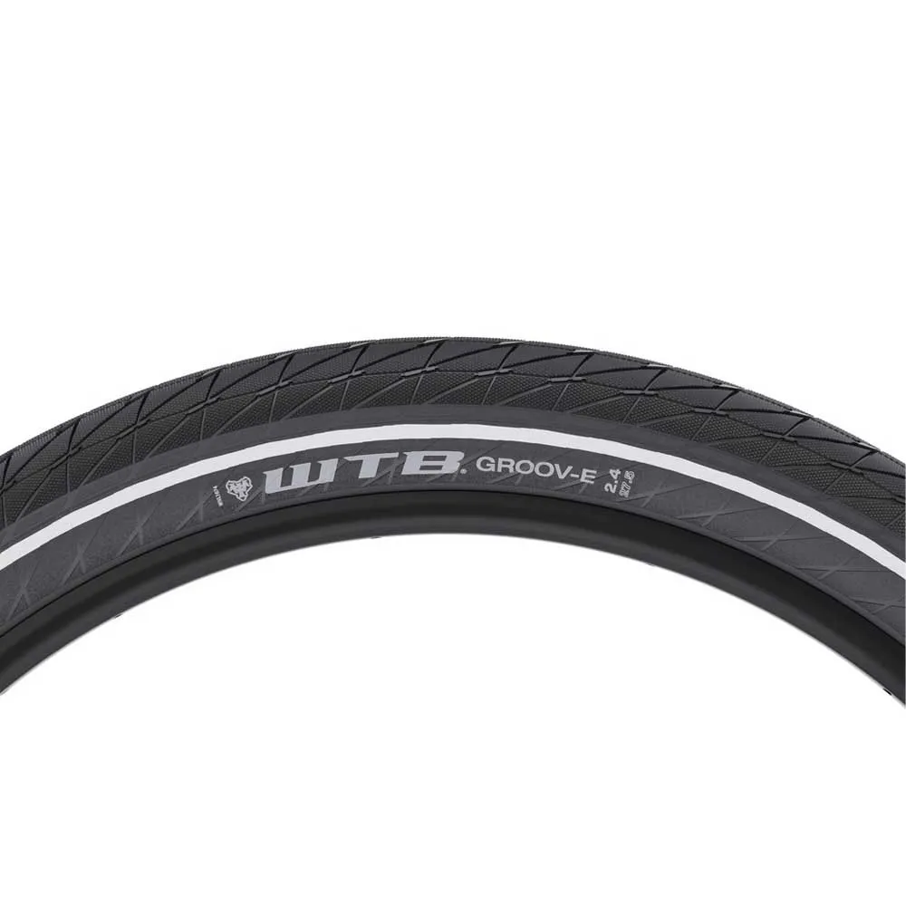 WTB Groov-e Flat Guard 27.5´´ X 2.4 Steifer Urbanreifen, Black, 27.5" x 2.40 WTB Groov-e Flat Guard 27.5´´ X 2.4 Steifer Urbanreifen, Black, 27.5" x 2.40
