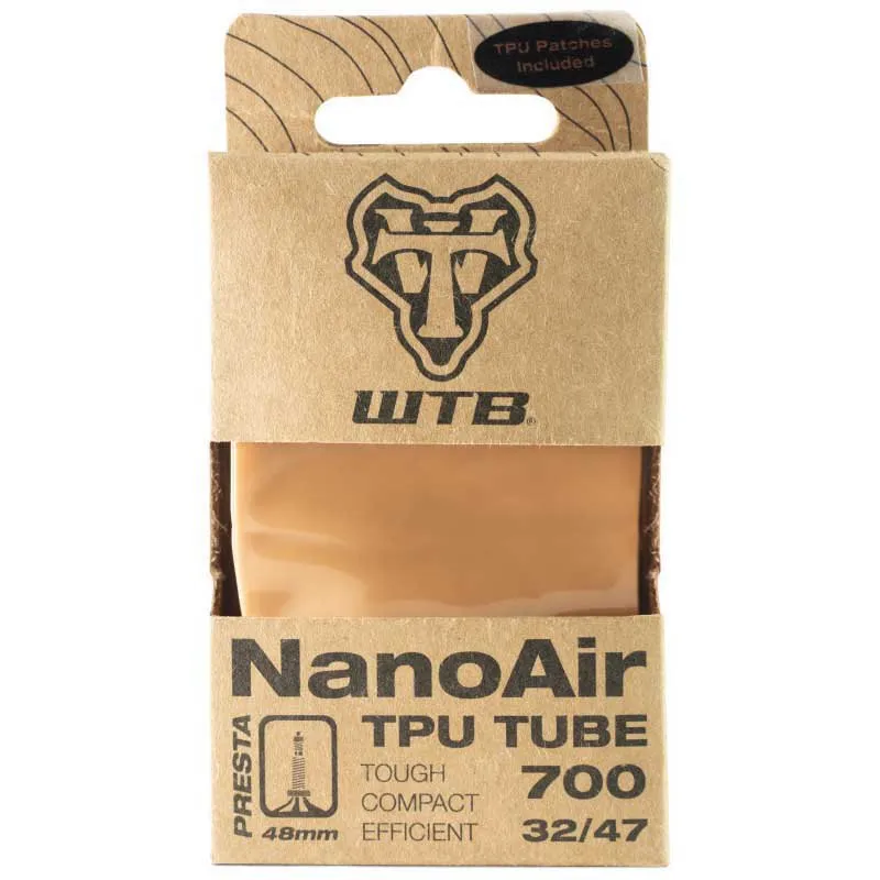 WTB Nano Air Tpu Presta 48 Mm Fahrradschlauch WTB Nano Air Tpu Presta 48 Mm Fahrradschlauch