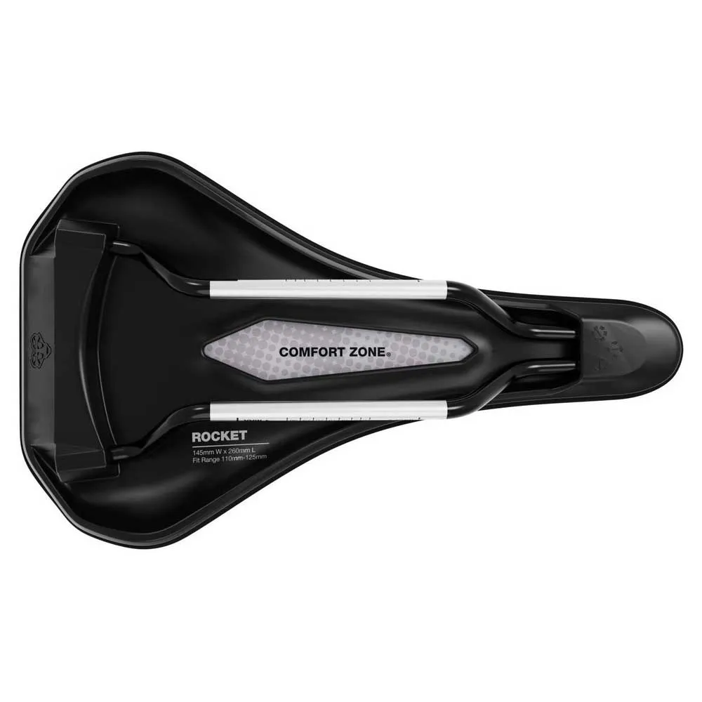 WTB Rocket Medium Fusion Form Titanium Sattel, Black, 145mm WTB Rocket Medium Fusion Form Titanium Sattel, Black, 145mm