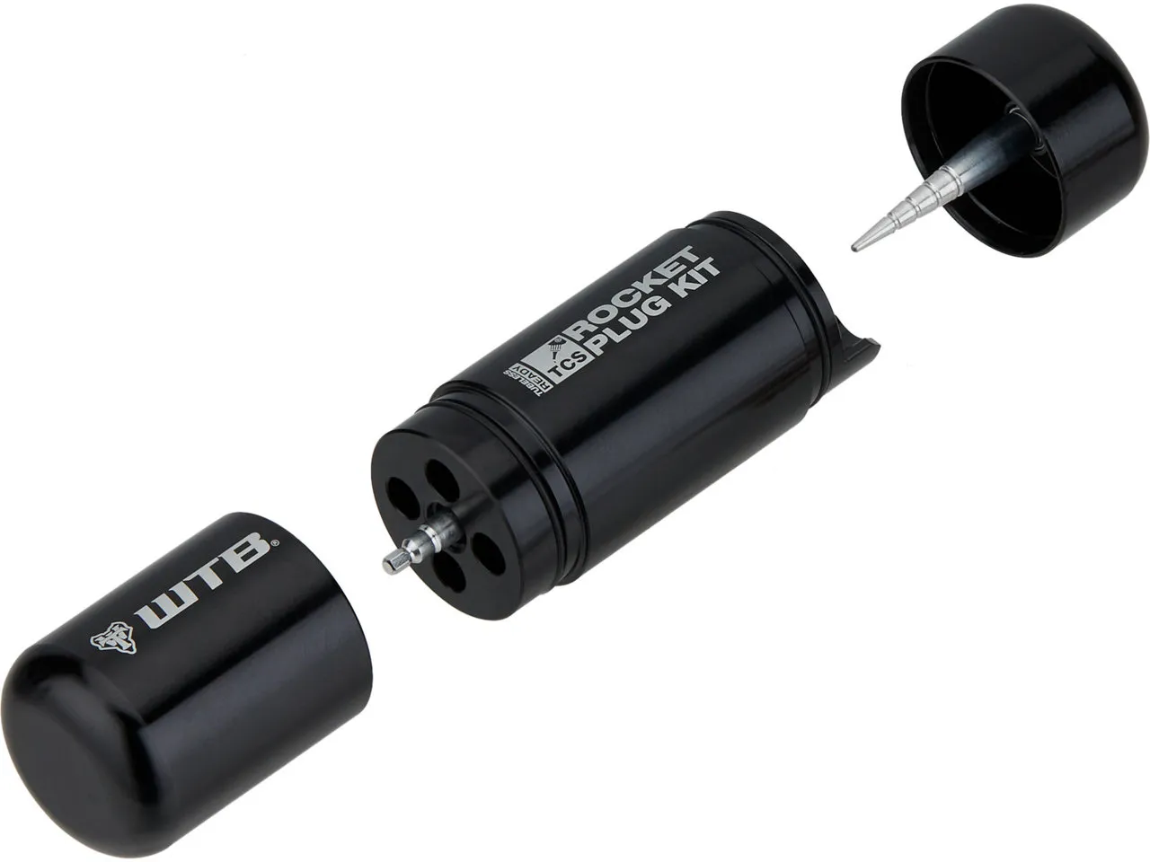 WTB Rocket Tire Plug Reparaturset für Tubeless Reifen, Schwarz, one_size WTB Rocket Tire Plug Reparaturset für Tubeless Reifen, Schwarz, one_size