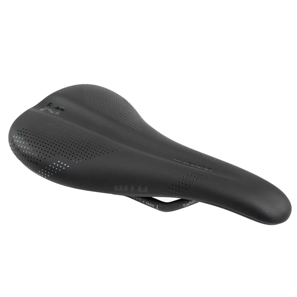 WTB Silverado 265 Narrow Dna Carbon Sattel, Black, 135mm