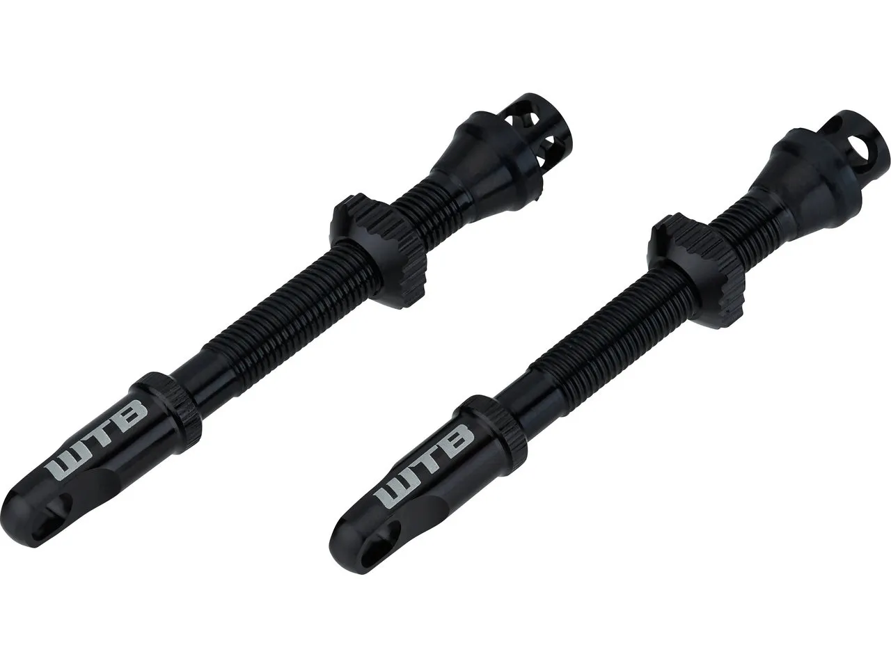 WTB TCS AL Max-Flow Tubelessventil - 2 Stück, Schwarz, SV 44mm WTB TCS AL Max-Flow Tubelessventil - 2 Stück, Schwarz, SV 44mm