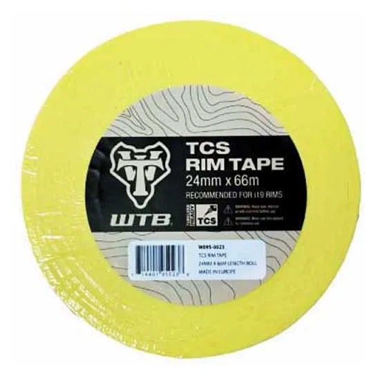 WTB Tcs I19 Tubeless-felgenband 66 M, Yellow, 24mm WTB Tcs I19 Tubeless-felgenband 66 M, Yellow, 24mm