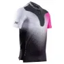 Dot fade / white / neo pink
