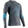 Dark grey melange / blue