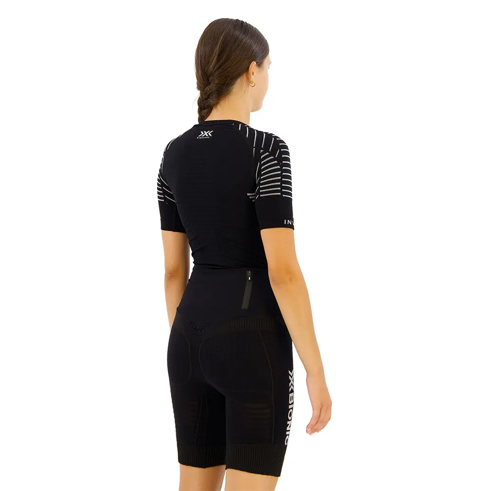 X-Bionic Invent Kurzarm-t-shirt Refurbished female, Black melange