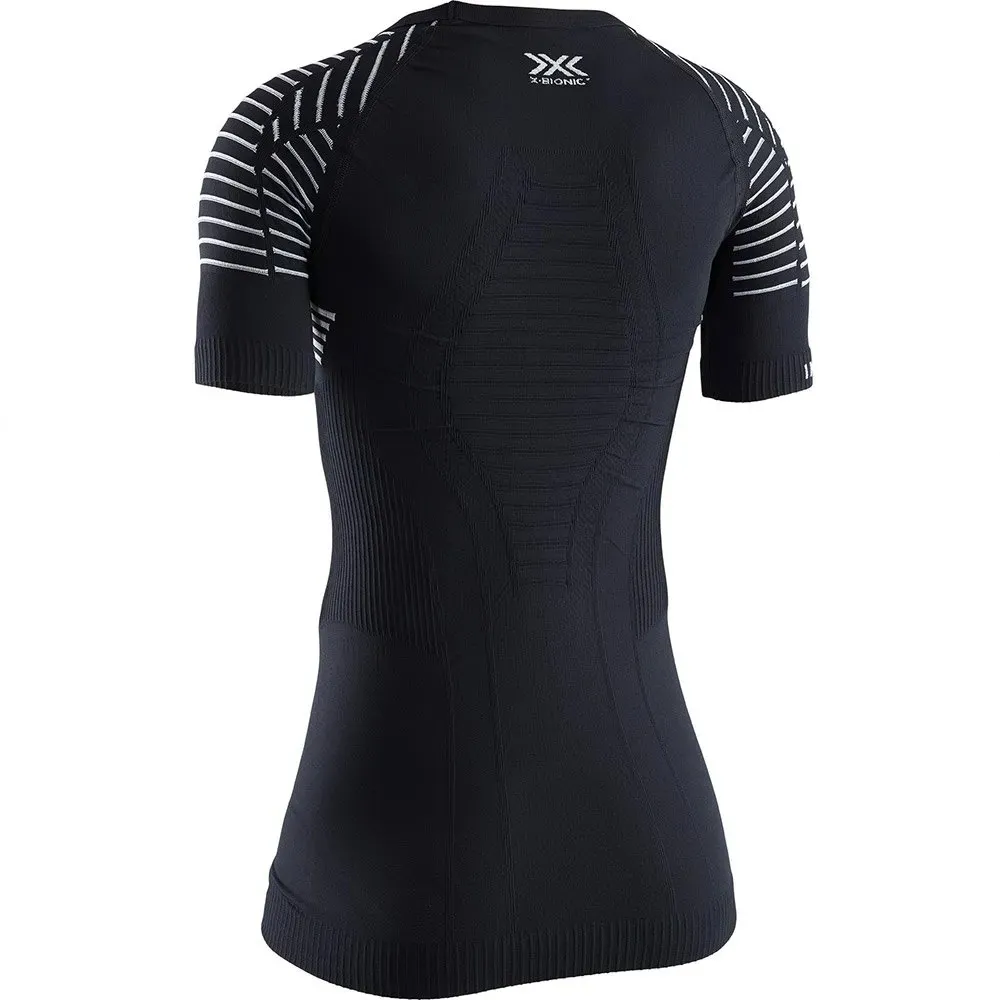 X-Bionic Invent Kurzarm-t-shirt Refurbished female, Black melange