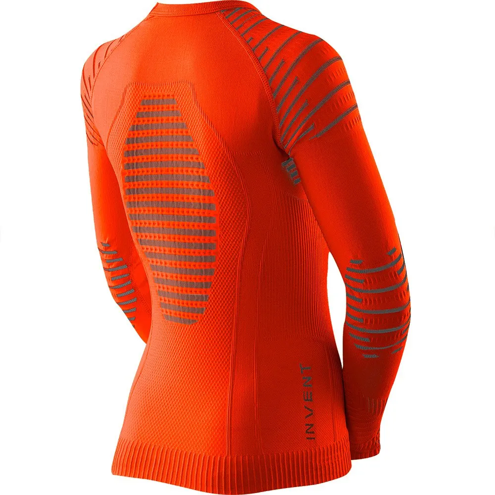 X-Bionic L/s Invent 4.0 Langarm-baselayer, Sunset orange / anthracite, 6-7Y X-Bionic L/s Invent 4.0 Langarm-baselayer, Sunset orange / anthracite, 6-7Y