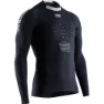 X-Bionic The Trick 4.0 Run Langarm-baselayer, Opal black / arctic white