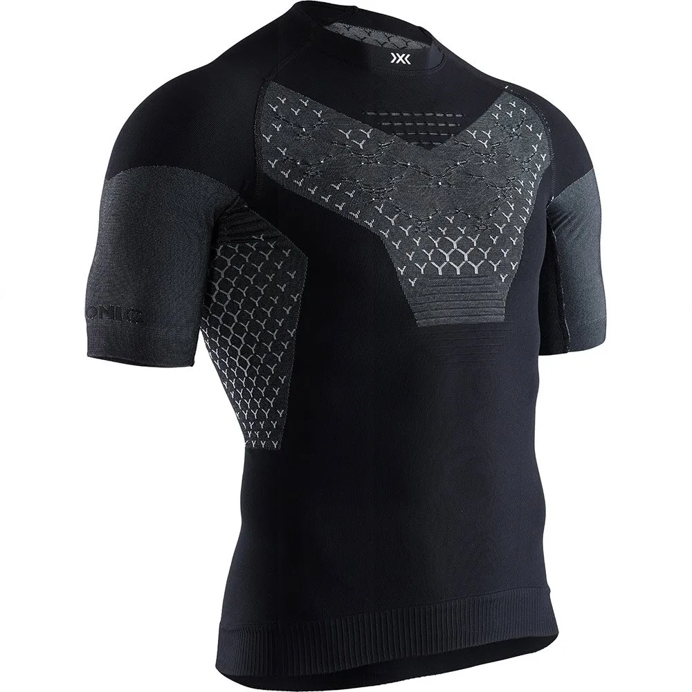 X-Bionic Twyce 4.0 Kurzarm-baselayer, Black melange X-Bionic Twyce 4.0 Kurzarm-baselayer, Black melange