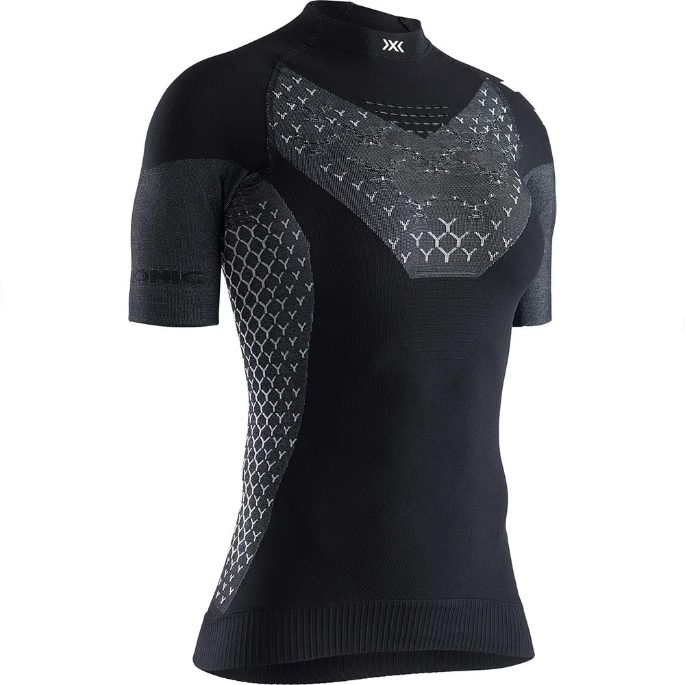 X-Bionic Twyce 4.0 Kurzarm-t-shirt female, Black melange X-Bionic Twyce 4.0 Kurzarm-t-shirt female, Black melange