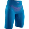 Teal blue / neon flamingo