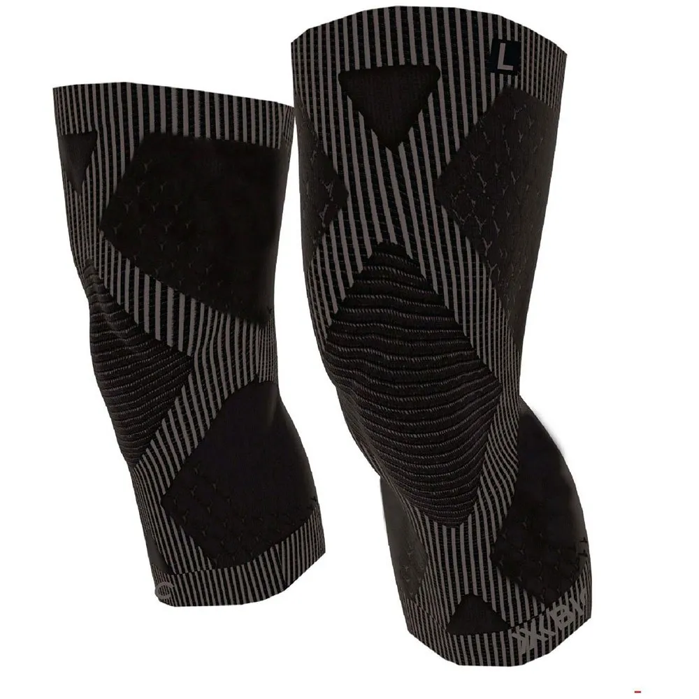 X-Bionic Twyce Stabilizer Knieschoner, Black / charcoal