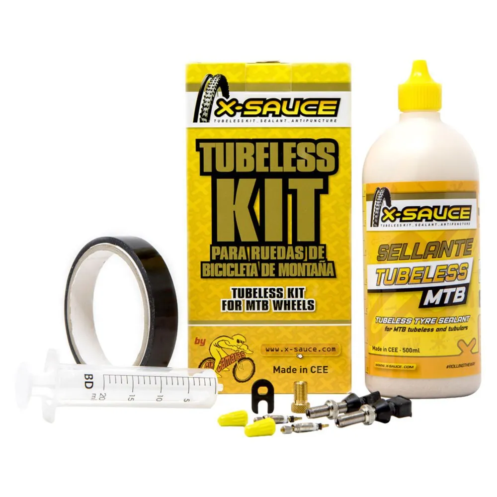 X-sauce Tubeless Mtb Presta 30 Mm Reparatursatz, Multicolor, One Size X-sauce Tubeless Mtb Presta 30 Mm Reparatursatz, Multicolor, One Size