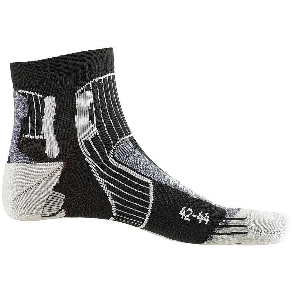 X-Socks Marathon Energy Socken male, Black / anthracite print X-Socks Marathon Energy Socken male, Black / anthracite print