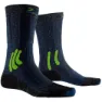Midnight blue melange / blue / lime